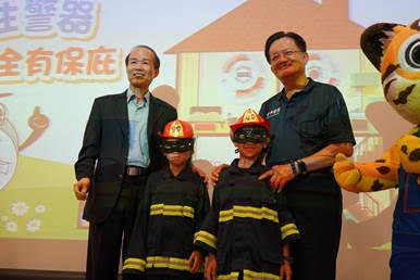 學童學習防火　國資圖與中市消防局攜手